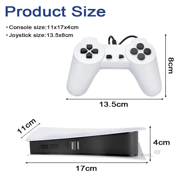 New TV Game Console 8 Bit Game Box With 200 Classic AV Output GS5 Retro Video Mini Game Station With Dual Wired Controllers ps5