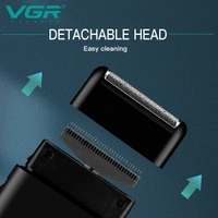 VGR V390 Electric Shaver for Men – Single Foil Shaver with Pop-Up Trimmer & On/Off Switch