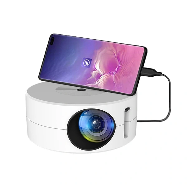 Mini Mobile Projector 100 inches 180P LCD Home Use Palm Size Remote Projector Wire Screen Mirroring Portable Projector