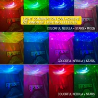 Galaxy Star Lamp with Speaker Nebula Astronaut Lamp for Kids Starry Moon Light Night Lamp