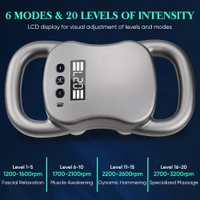 "Muscle Relaxation Massage Gun - 4 Heads, Adjustable Speeds, Portable Therapy for Recovery"