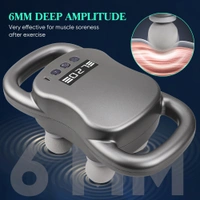 "Muscle Relaxation Massage Gun - 4 Heads, Adjustable Speeds, Portable Therapy for Recovery"