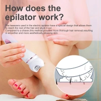 Lady Shaver 5-in-1 – Multifunctional Electric Shaver for Women with Grooming Attachments