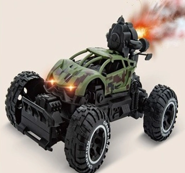 1:20 Spray Remote Control Car – 4-Channel RC Vehicle with LED Lights and Mist Effect