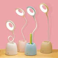 USB Rechargeable Foldable Student Reading Light with Adjustable Brightness