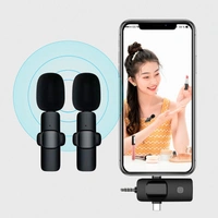 K15 3-in-1 Wireless Lavalier Microphone – High-Quality Audio for Recording & Streaming