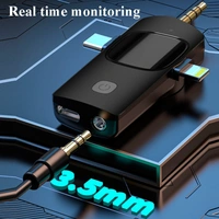 K15 3-in-1 Wireless Lavalier Microphone – High-Quality Audio for Recording & Streaming
