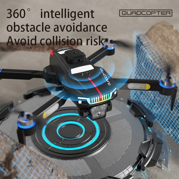 J6 Pro Brushless Dual Camera Drone with 4K HD Quality