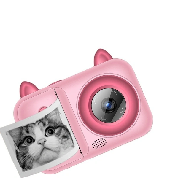 Thermal Printer Camera for Kids – Digital Camera with Instant Printing, 2-Inch Display, and Fun Photo Features | S6