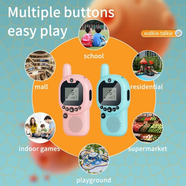 "Children's Walkie Talkie Toys – Wireless Communication with Fun Design for Kids | DJ03