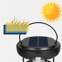 Solar-Powered LED String Lights – Warm White Tungsten Bulbs for Outdoor Decor | T88