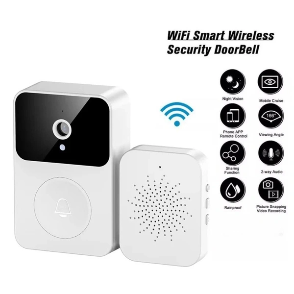 X9 Smart Visual Doorbell – Wireless Video Doorbell with Two-Way Audio & Motion Detection