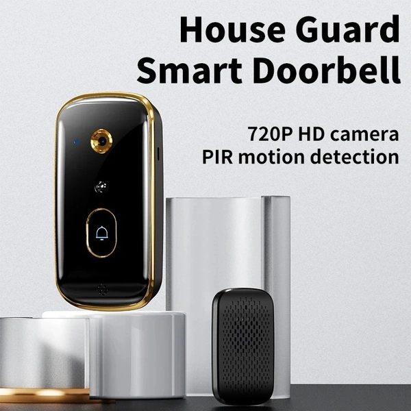 X10 Smart Doorbell WiFi Security Camera – Wireless, Night Vision & Motion Detection