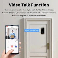 X10 Smart Doorbell WiFi Security Camera – Wireless, Night Vision & Motion Detection