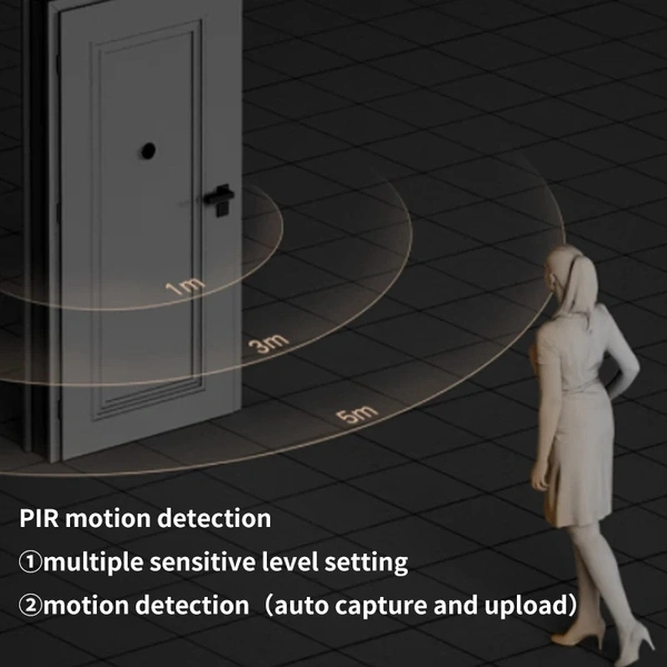X10 Smart Doorbell WiFi Security Camera – Wireless, Night Vision & Motion Detection