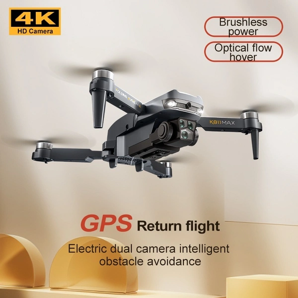 K811MAX GPS Drone – Brushless Motor, Auto Return, Long Flight Time