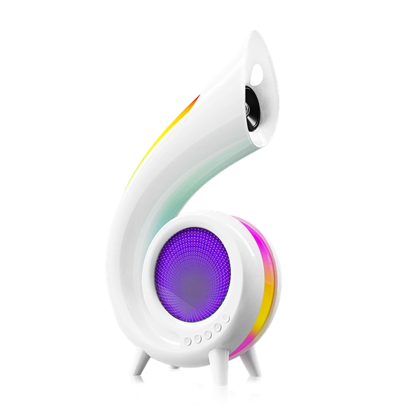 Wireless Bluetooth Speaker with RGB Night Light – Portable, HD Sound, Colorful Atmosphere Lamp | G69