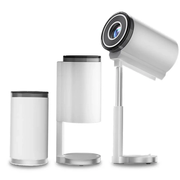 High-Quality 4K Projector – Portable Smart Home Theater, WiFi & Bluetooth