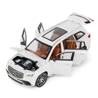 1:24 Benz GLS63 SUV Die-Cast Model Car – Alloy Body, Openable Doors & Pull-Back Feature