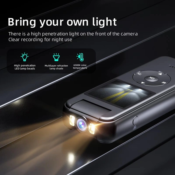 4K Outdoor Sport Body Camera - 8MP HD Resolution for Adventure & Security"