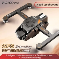 RG700 Pro Foldable RC Quadcopter Drone | 4K Dual Camera | WiFi FPV | 360° Flip