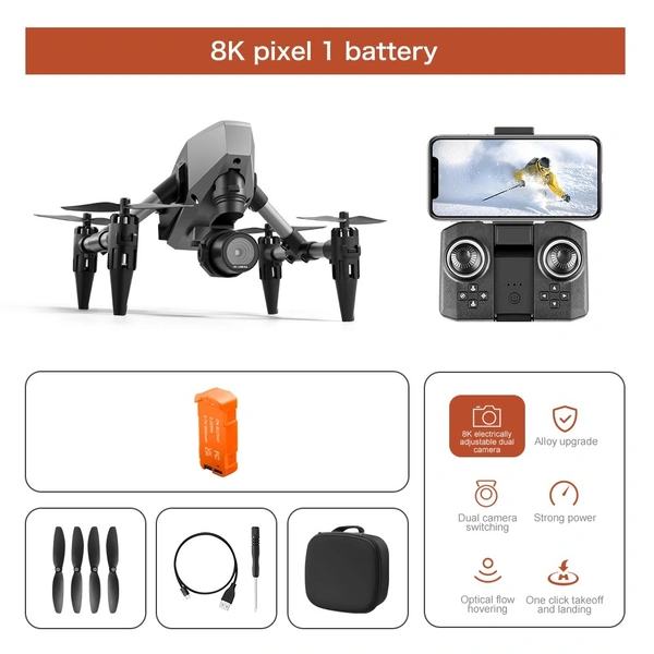 XD1 Mini Drone – 4K Dual Camera, Optical Flow, Obstacle Avoidance