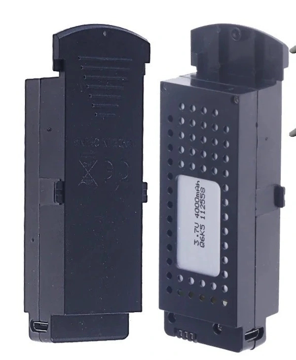 J2 Drone Battery – 2500mAh High-Capacity Rechargeable Battery (Black)