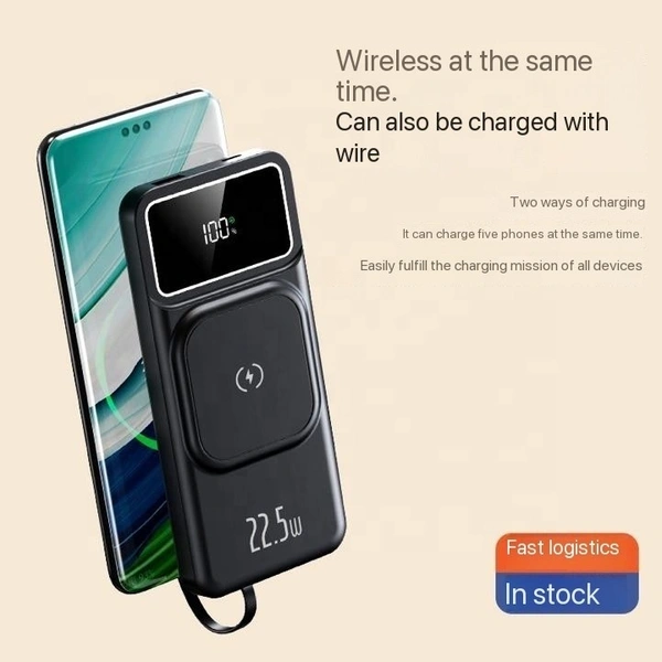 22.5W 10000mAh Fast Charging Power Bank – Ultra-Portable & High-Speed Charging