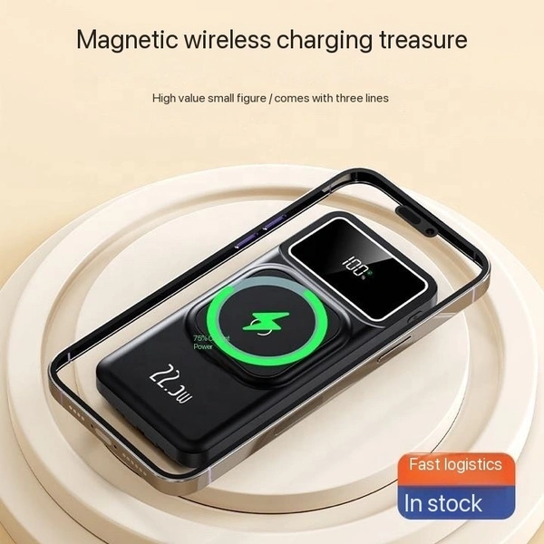 22.5W 10000mAh Fast Charging Power Bank – Ultra-Portable & High-Speed Charging
