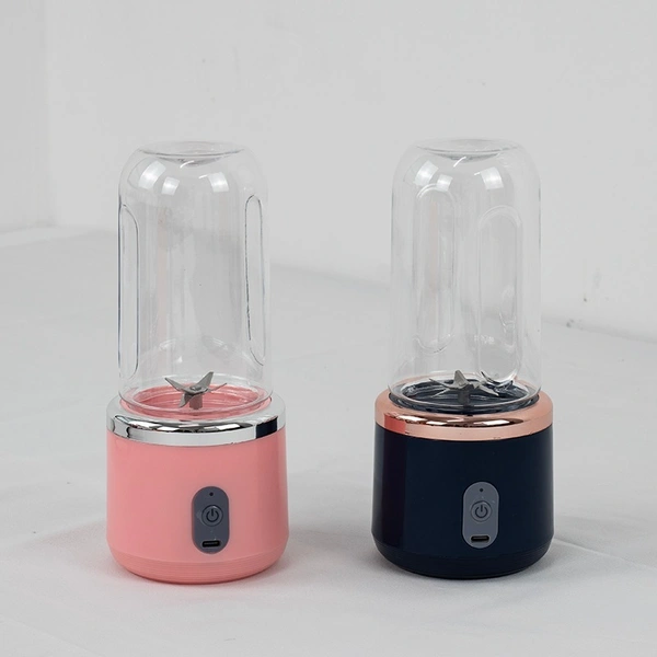 Portable Electric Juicer Blender – USB Rechargeable, 4 Blades, 520ml, 40W Powerful Motor for Smoothies & Juices | 1 Pcs
