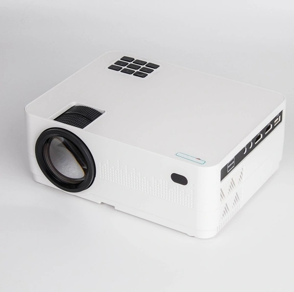 1080P Android Projector – LED Home Theater with WiFi, Bluetooth & Smart TV Features
