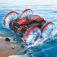 Amphibious All-Terrain Stunt Car | 2.4GHz Dual Control RC Car with Gesture Sensor | Water & Land Remote Car