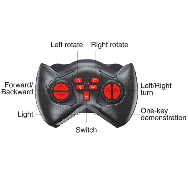 Amphibious All-Terrain Stunt Car | 2.4GHz Dual Control RC Car with Gesture Sensor | Water & Land Remote Car
