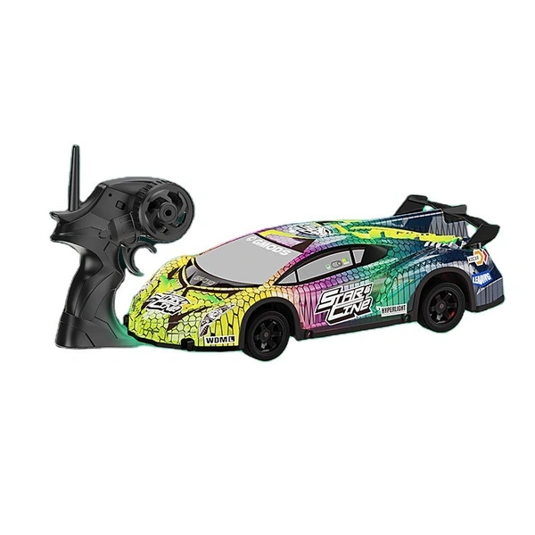 LED Light Drift RC Racing Car | 2.4GHz Remote Control High-Speed Stunt Car with Colorful Lights