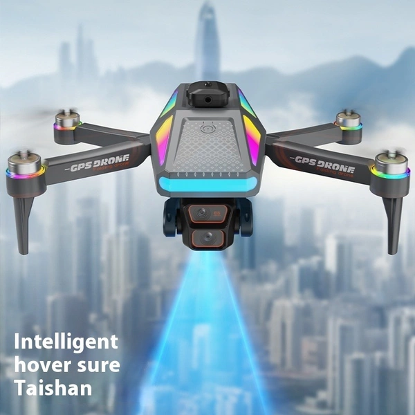S5P GPS Drone with Dual HD Camera, Gesture Recognition & Modular Battery | Precision Flight & One-Click Return