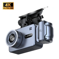 2160P 3-Lens 4K Dash Cam with Night Vision, GPS & Parking Monitor | Universal Car Dash Camera