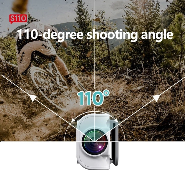 FPV Glasses Camera – 2.7K HD Wearable Vlog Cam with IPS Screen