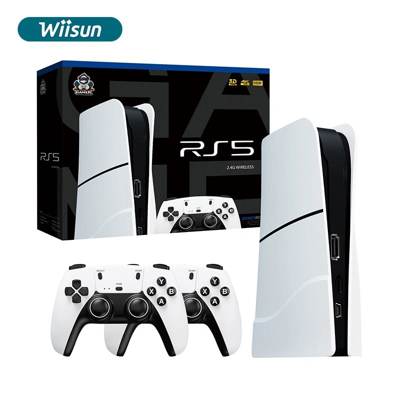RS5 Game box| 46,000+ Classic Games Wireless Controllers 4K