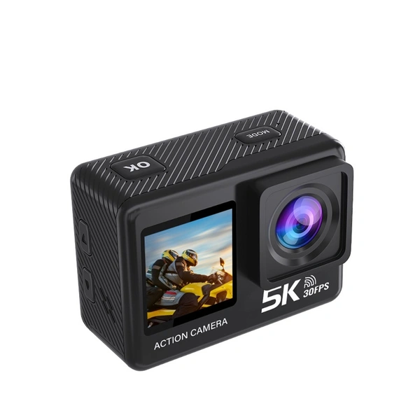 M40R 4K Waterproof Action Camera | Wide Angle Sports & Vlogging Cam | 1 extra battery