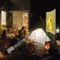 S40 Android 11 Portable Projector — 120 ANSI Lumens • 1080p Ready • WiFi 2.4/5GHz • Game-Mode