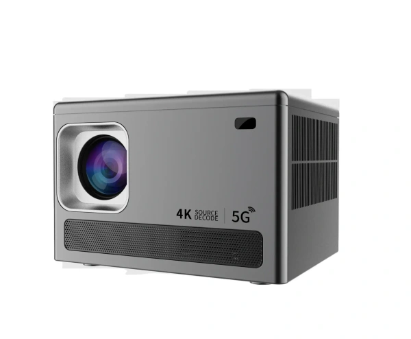 Smart Projector Android 12 | 4K Supported 1080p Full HD LED Mini Home Theater Projector