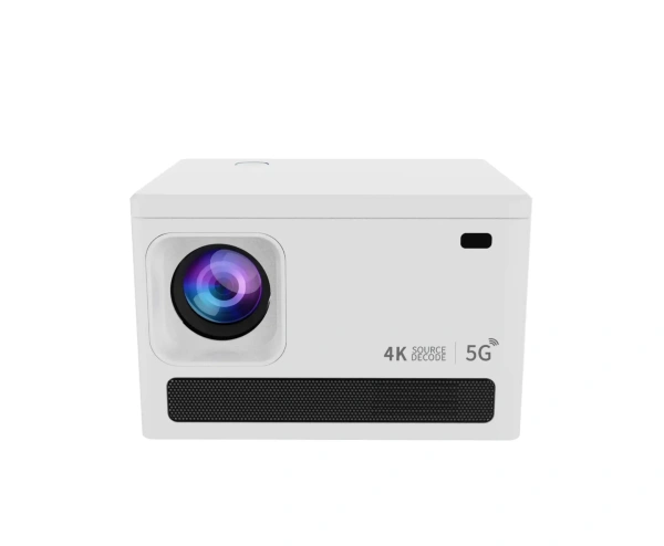 Smart Projector Android 12 | 4K Supported 1080p Full HD LED Mini Home Theater Projector