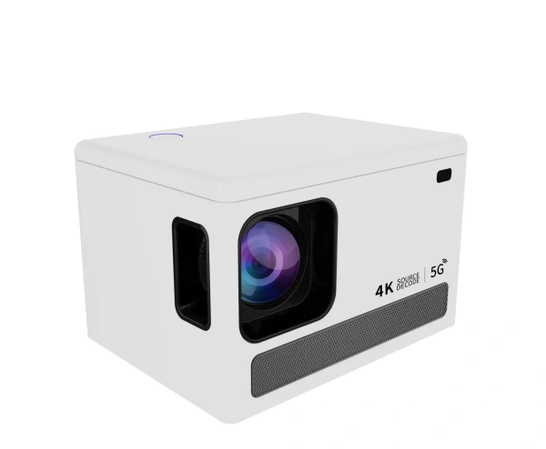 Smart Projector Android 12 | 4K Supported 1080p Full HD LED Mini Home Theater Projector