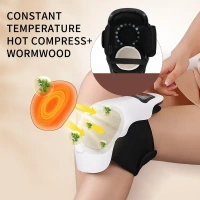 Smart Infrared Physiotherapy Knee Massager – Heated Vibration Therapy for Arthritis & Joint Pain