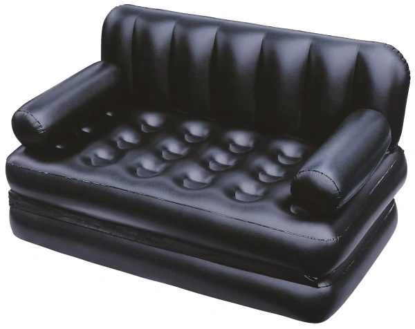5-in-1 Multifunctional Inflatable Sofa Bed – Convertible Sofa, Lounger & Air Mattress (Portable & Foldable)