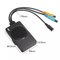 Motorcycle HD Recorder with G-Sensor | Motion Detection | Cycle Recording | LCD Display | 32GB Support