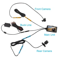 Motorcycle HD Recorder with G-Sensor | Motion Detection | Cycle Recording | LCD Display | 32GB Support