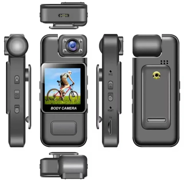 Compact 4K body Camera – 8 MP Ultra HD Night Vision CCTV