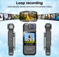 Compact 4K body Camera – 8 MP Ultra HD Night Vision CCTV