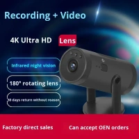 M10 Smart Home Camera – Wide Angle, Night Vision, Motion & Sound Detection, Cloud & TF Support